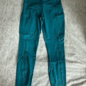 Lululemon Athletica Teal Leggings